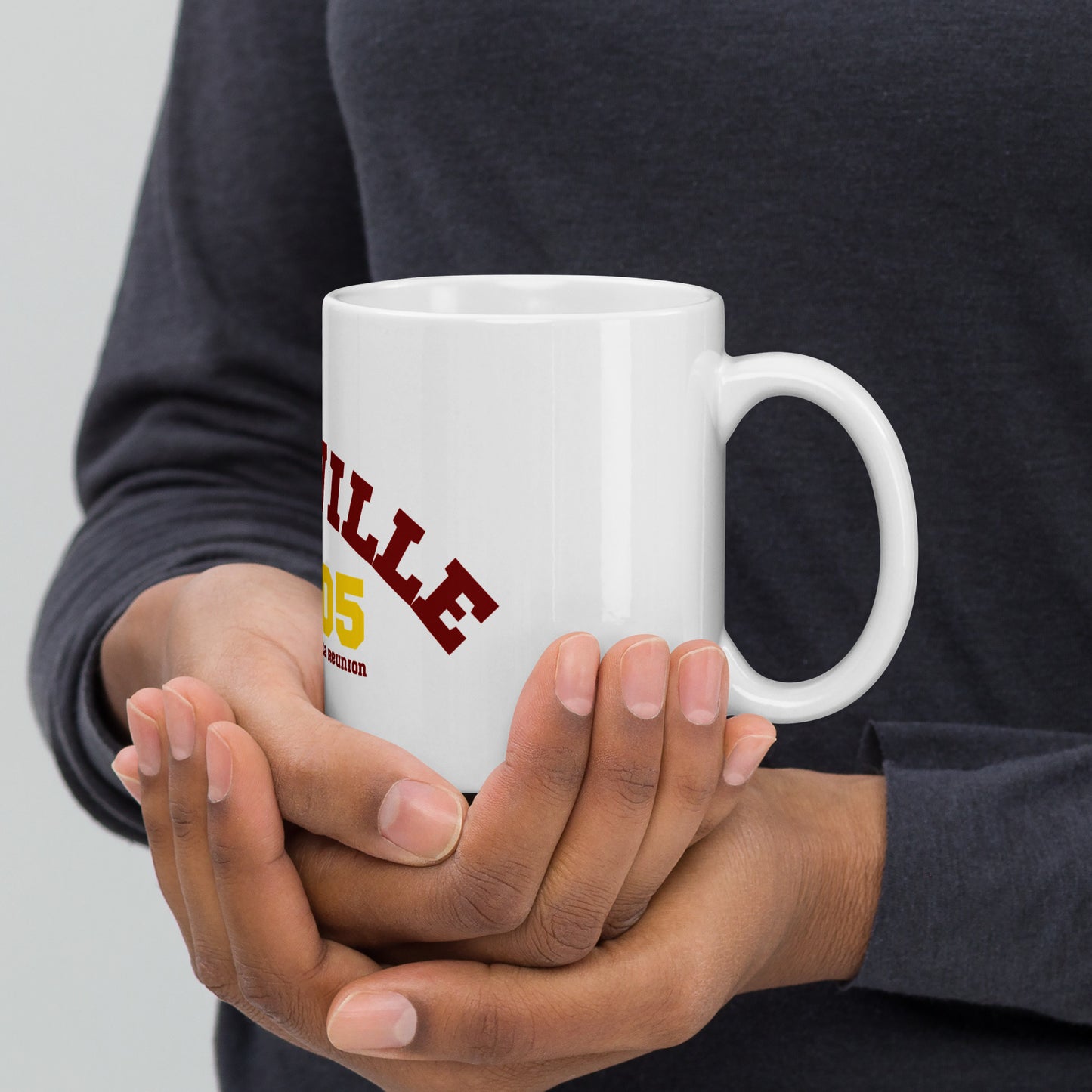 "The Ville" White Glossy Mug